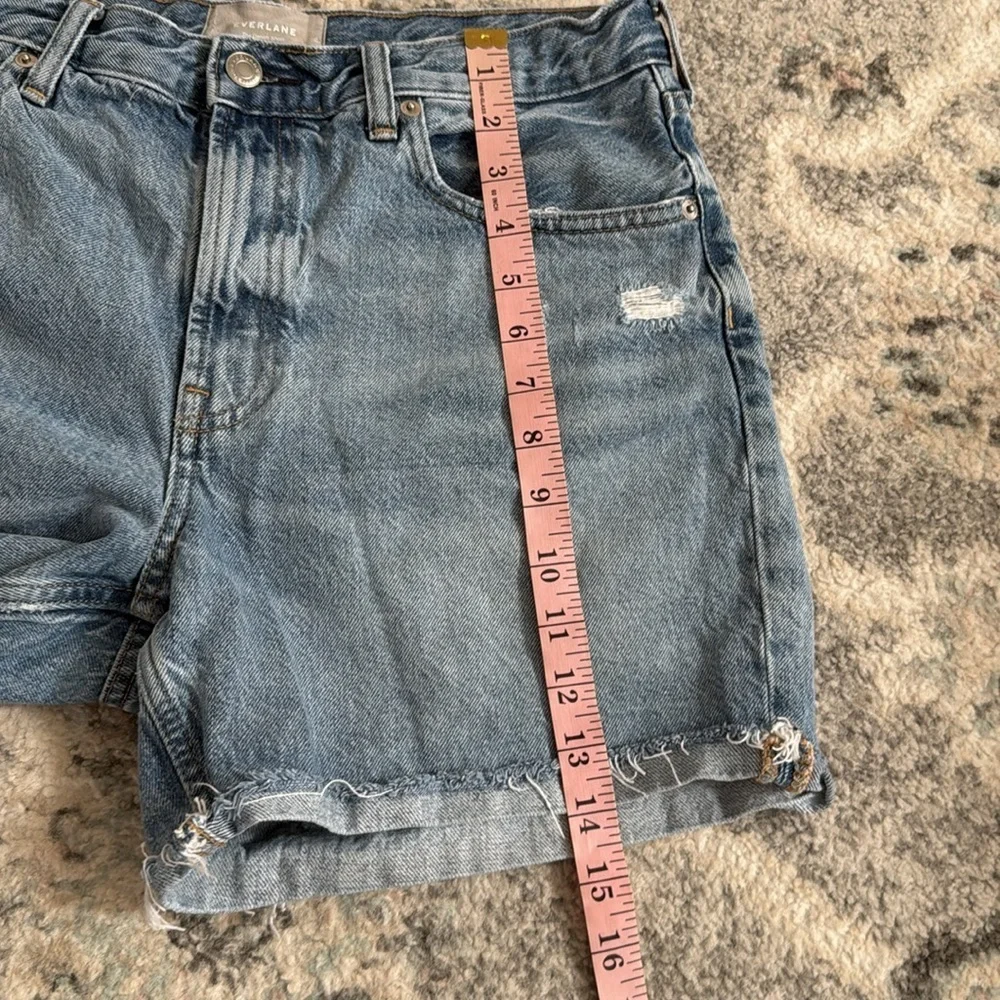 Everlane Organic Cotton The Denim Jean Shorts - Picture 7 of 13